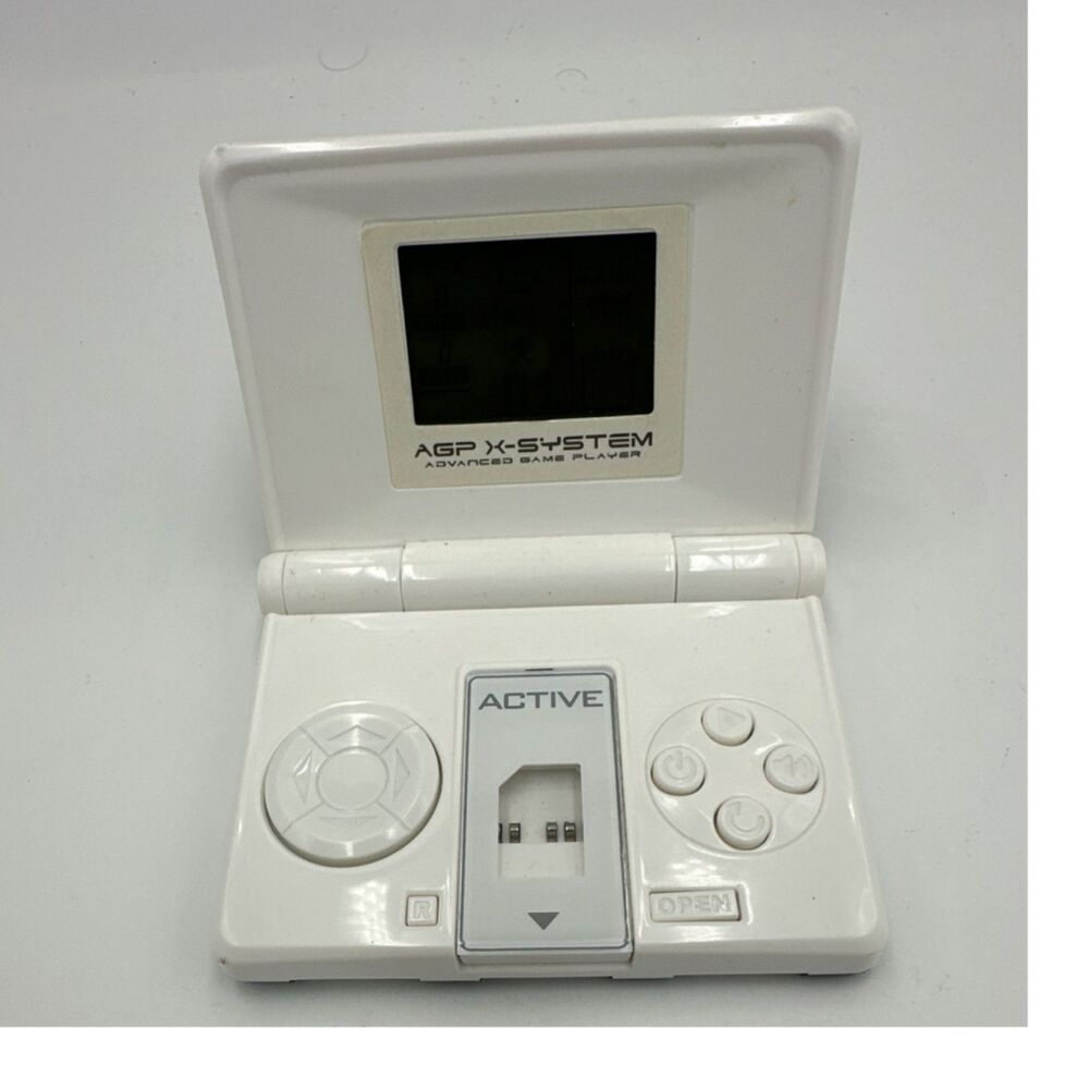 AGP X-System AGP-X Handheld Electronic Game White/Black Ages 3+ 4-7 8-11 Years